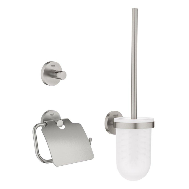 Grohe Essentials Toilet accessoireset 3 delig supersteel 40407dc1