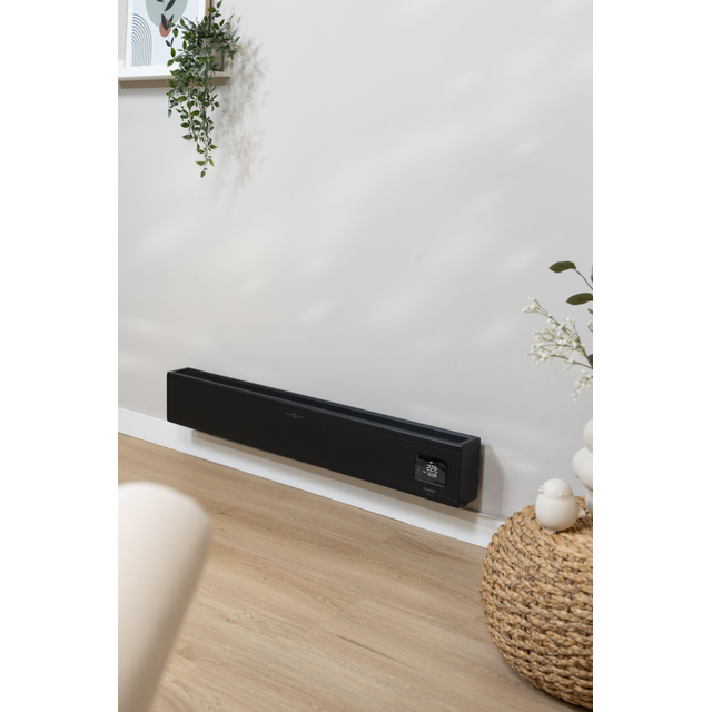 Eurom Alutherm baseboard 2000 WiFi Convectorkachel Laag 2000watt zwart 361216