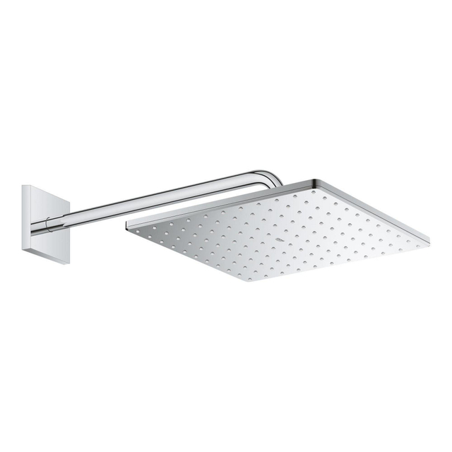 Grohe Rainshower Mono 310 Cube Hoofddouche - 31x31cm - 1 straalsoort - wandarm 42.2cm - chroom 26564000