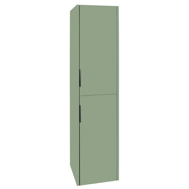 Differnz Bolo hoge kast 35x160x35cm FSC MFC board-hout Groen mat 36.012.15