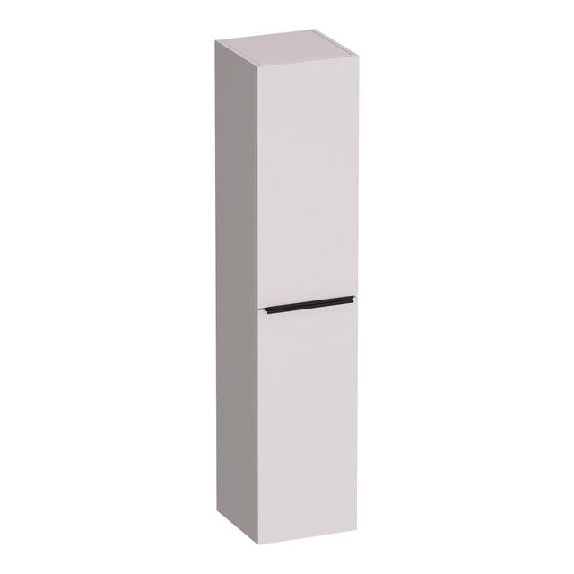Brauer Elevate badkamerkast - 160x35x35cm - excl. opleggrepen - 2 deuren - links- of rechtsdraaiend - mat zand HK-EL160MS