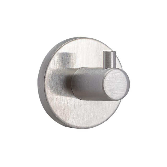 Tiger Boston Handdoekhaak - 4x4cm - enkel - geborsteld RVS CO309530946