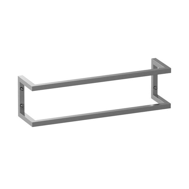 Brauer Combi Handdoekrek - 60x15x15cm - horizontaal/verticaal - geborsteld RVS AE-HBA60NG