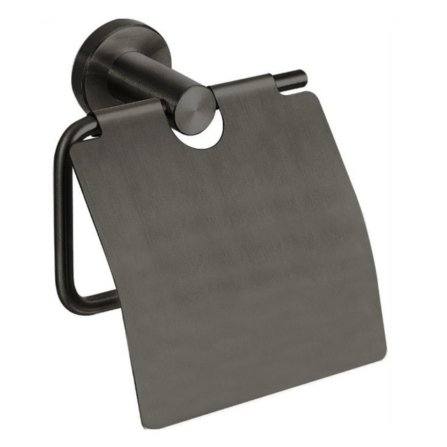Best Design Moya toiletrolhouder Gunmetal - (licht beschadigd) - OUTLET UDEN 4009810