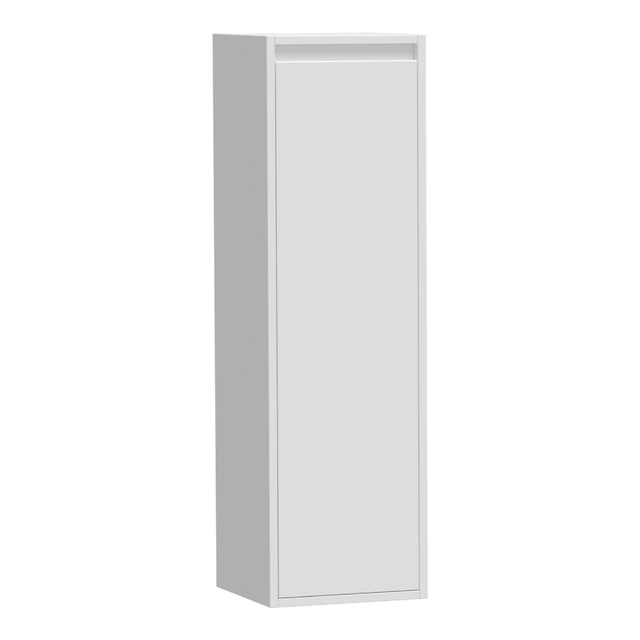 Saniclass New Future Badkamerkast - 120x35x35cm - 1 linksdraaiende deur - MDF - mat wit 7109