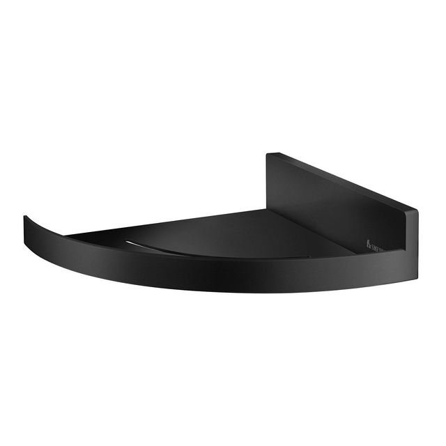 Smedbo Sideline Planchet - 21x21x5cm - hoekmodel - RVS mat zwart DB5011