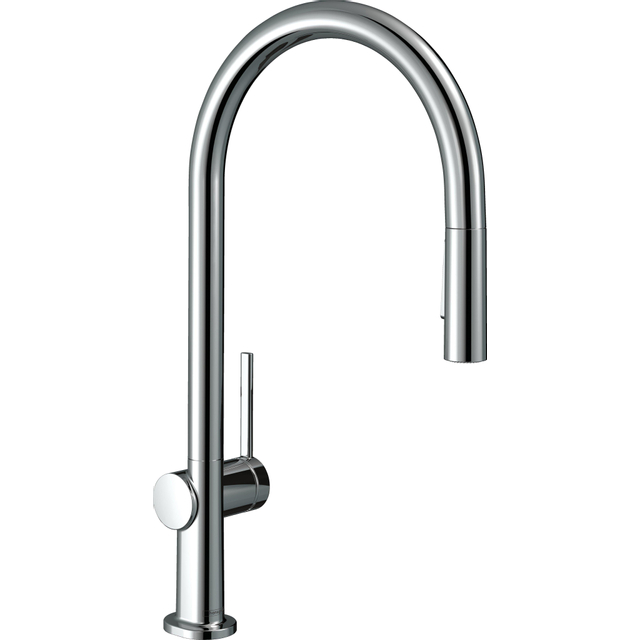 Hansgrohe Talis 1-gr keukenmkr 210 m/uitttrekb vuistdouche chroom 72800000