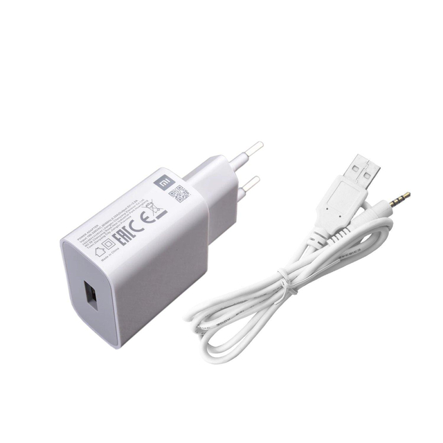 Aquasound Wipod set usb-kabel 230v adapter (set) wit WMC-USB-SET