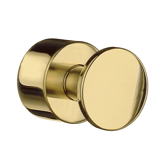 Smedbo House Handdoekhaak - 2x2cm - 2 stuks - messing RV3455