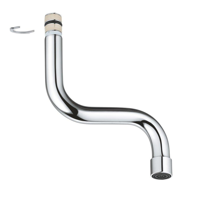 GROHE S-uitloop chroom 13385000