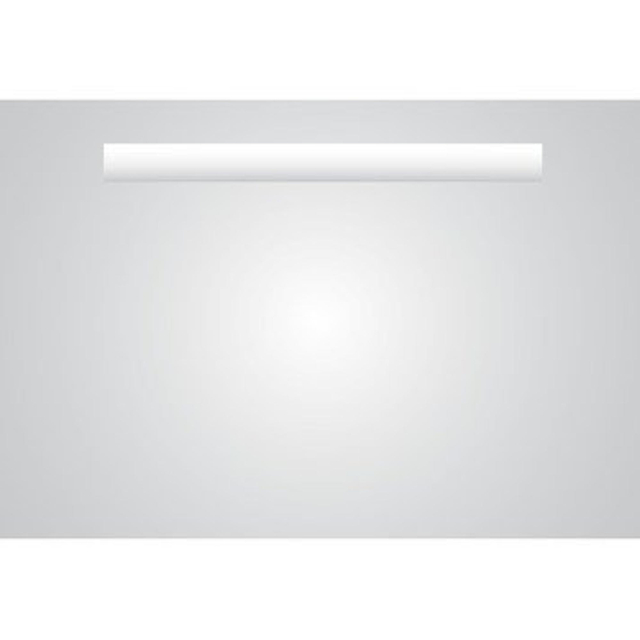 HR badmeubelen Feel Spiegel 60x2.5x60cm met LED-verlichting schakelaar zilver 74730140