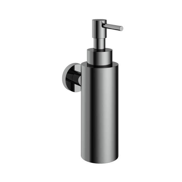 Hotbath Cobber zeepdispenser wandmodel zwart chroom CBA09BK