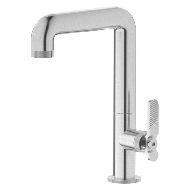 Plieger Torinowastafelkraan 1-hendel hoog modelHoogte: 267mmgeborsteld chroom KB2202SSPG1