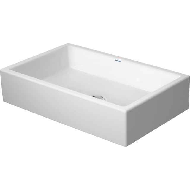 Duravit Vero Air Opbouw Wastafel - 60x38cm - zonder kraangat - zonder overloop - geslepen - wit 23516000001