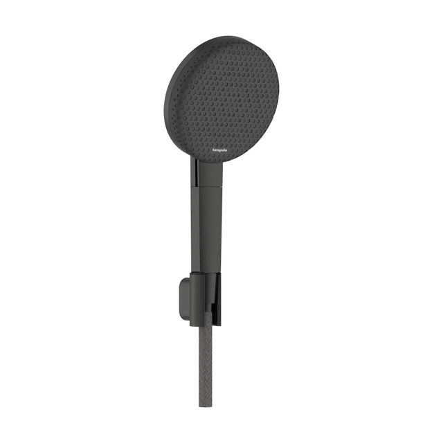 Hansgrohe Raindance alive 125 3 jet EcoSmart Porter set 160cm - Brushed Black Chrome (antraciet) 24611340