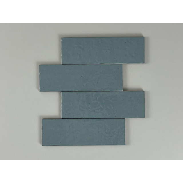 Equipe Cerámicas Kalma wandtegel - 6x18.6cm - Powder Blue glans (blauw) SW07314815-5