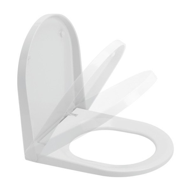 QeramiQ Sanidusa Compact closetzitting met softclose en quick release wit 73200084