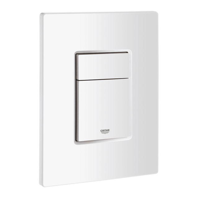 GROHE Skate Cosmopolitan Bedieningspaneel DualFlush Horizontaal/Verticaal kunststof alpine Wit-licht beschadigd- OUTLETSTORE 38732SH0