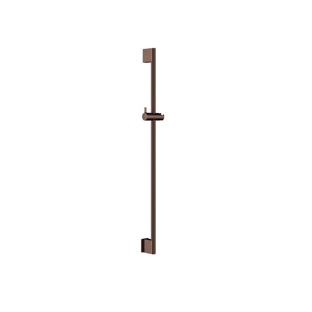 Hotbath Glijstang - 90cm - geïntegreerde waterinlaat - rond - PVD - Geborsteld koper M305BCP