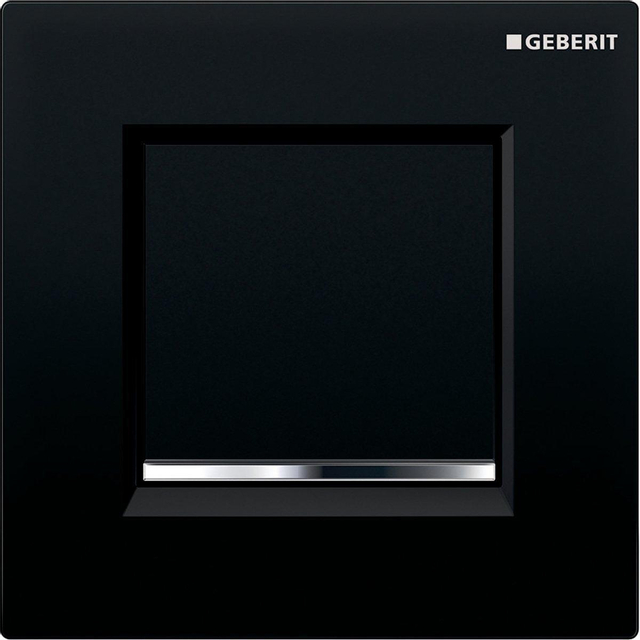 Geberit Type 30 urinoir bedieningsplaat zwart chroom zwart 116.017.KM.1