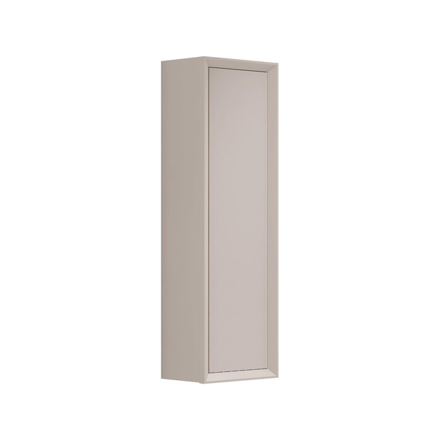 Adema Prime Core Hoge Kast - 120x34.5x27cm - 1 deur - MDF - mat cotton (beige) SW1219716