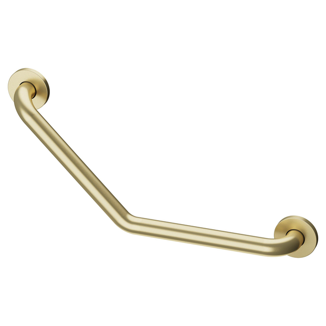 Haceka Kosmos Comfort Wall Badgreep - 55cm - hoek - geborsteld goud 2017538