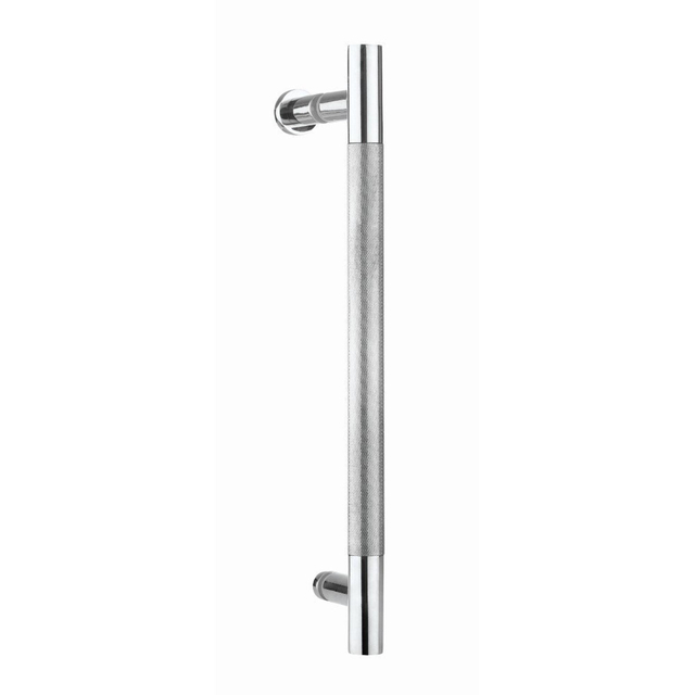 Crosswater Optix Geribbelde Handgreep - 12.5cm - gepolijst rvs OXKNURLPS
