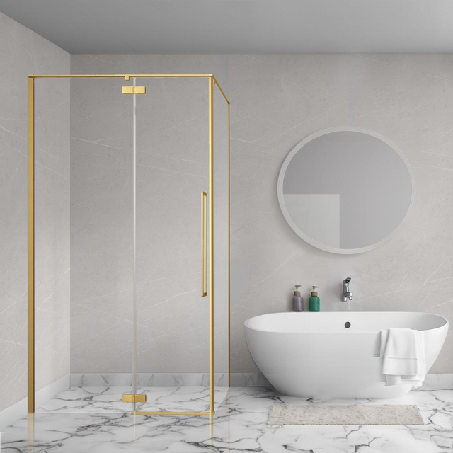 Aqua Vista Montageset Oria Cuadra Cuadra Brushed Yellow Titanium R-MS-QT-LC-BYT