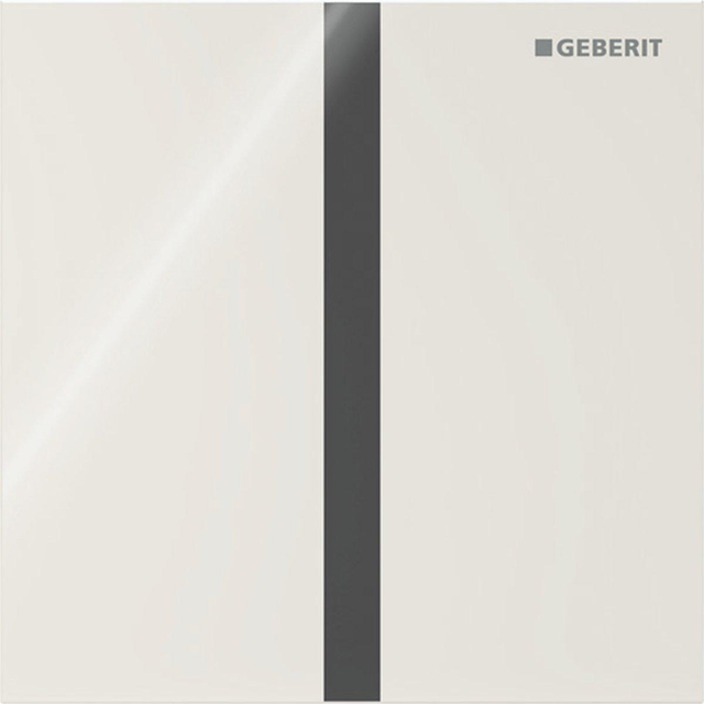 Geberit type 40 urinioir bedieningsplaat - 230V - vierkant - zandgrijs 116.227.JL.1