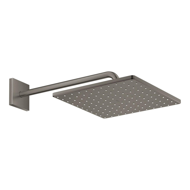 Goedkoopste GROHE Rainshower SmartActive hoofddoucheset hoofddouche 310 vierkant met douchearm wandmontage 42.2cm met 1 straalsoort brushed hard graphite 26564AL0