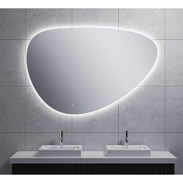 Wiesbaden Uovo spiegel ovaal met LED, dimbaar en spiegelverwarming 140 cm 38.4168