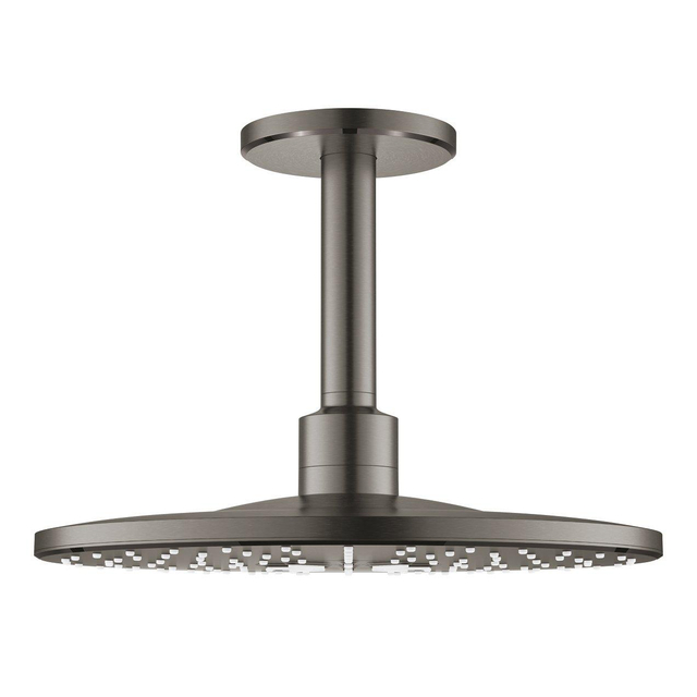 Goedkoopste GROHE Rainshower SmartActive hoofddouche - 31x31cm - plafondmontage - met 2 straalsoorten - graphite geborsteld 26477AL0