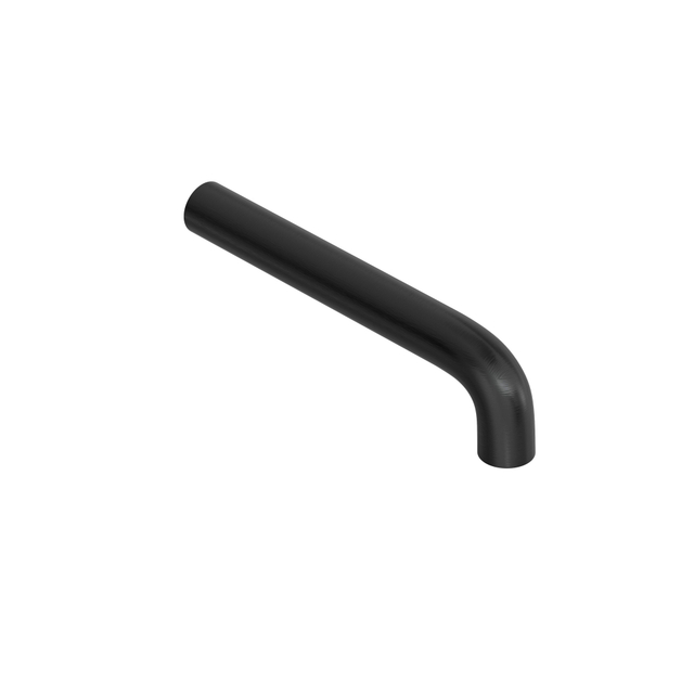 Hotbath COBBER Uitloop toepasbaar op CB005(T). CB006(T) 15 cm 105 106 Geborsteld zwart PVD CB094-15MBP