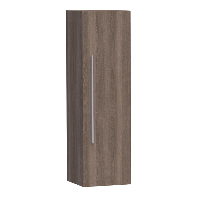 Saniclass EX Badkamerkast - 120x35x35cm - 1 links- rechtsdraaiende deur - zonder greep - MFC - legno viola 7317