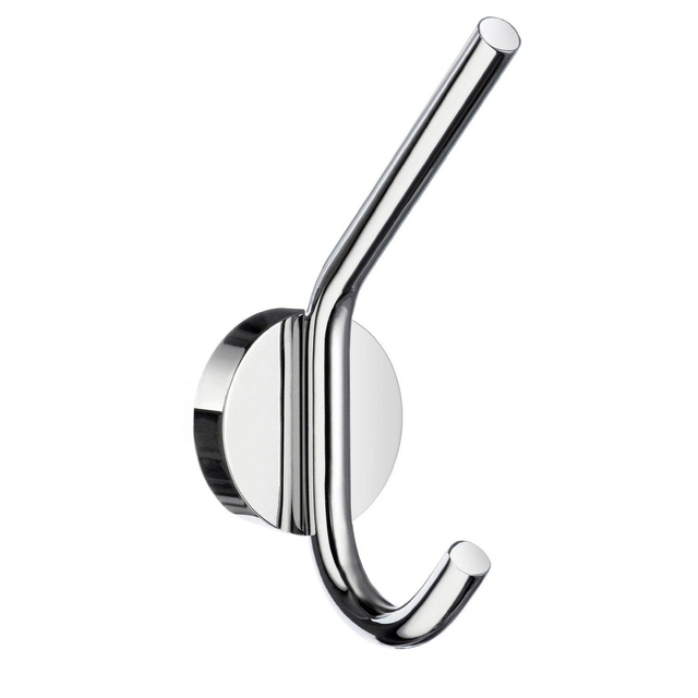 Smedbo Home Handdoekhaak - 13.5x8cm - enkel - chroom HK358