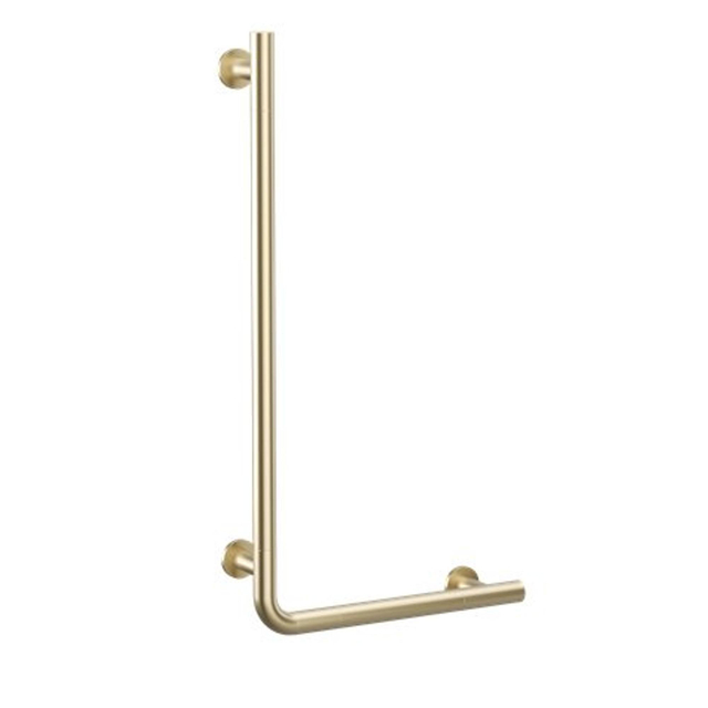 Crosswater Handgreep - haaks - 83x43.5cm - geborsteld messing (goud) GBR8343F