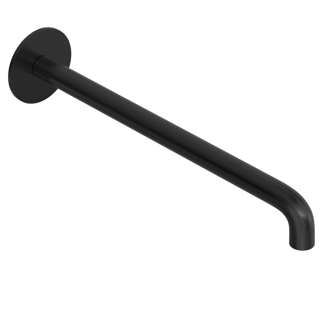 Hotbath COBBER Uitloop lengte 30 cm Geborsteld zwart PVD CB095-30MBP