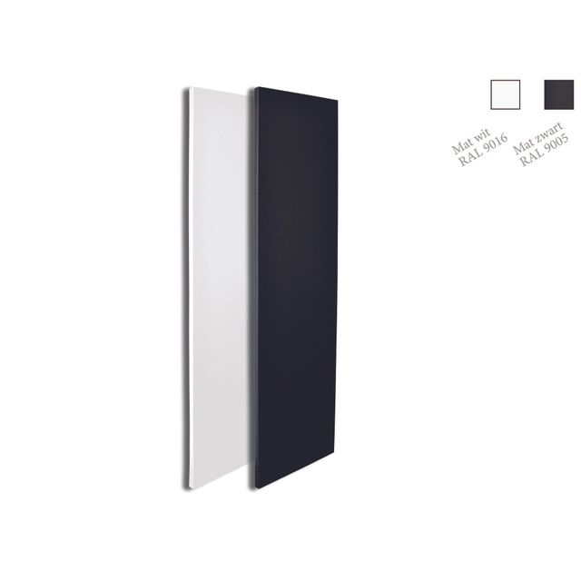 Sanicare design radiator Denso 180 x40 cm mat zwart HRS40180-A