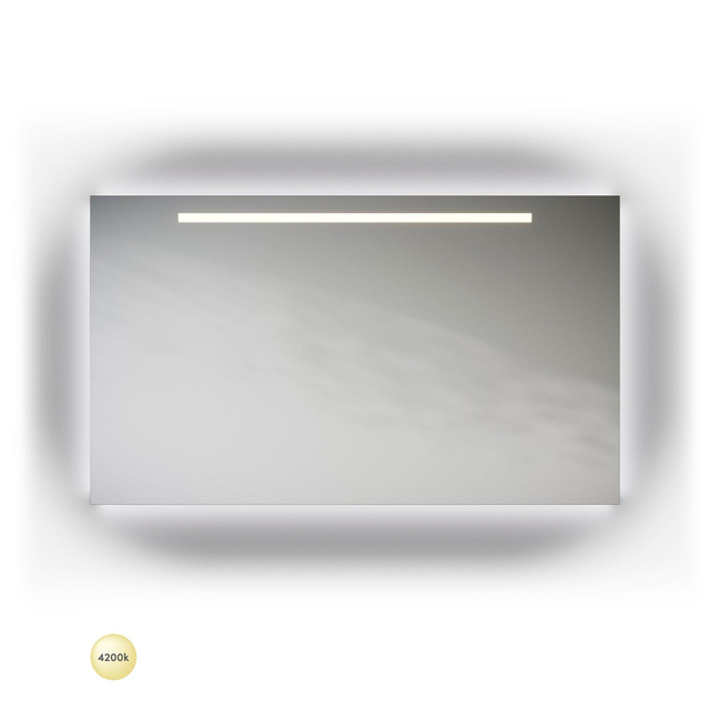 Looox X Line spiegel 100x70cm met verlichting met anticondens SPX1000-700B