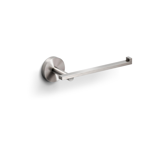 Clou Flat toiletrolhouder 16.5x4.8cm l-vorm zonder klep RVS geborsteld OUTLETSTORE CL/09.02030.41