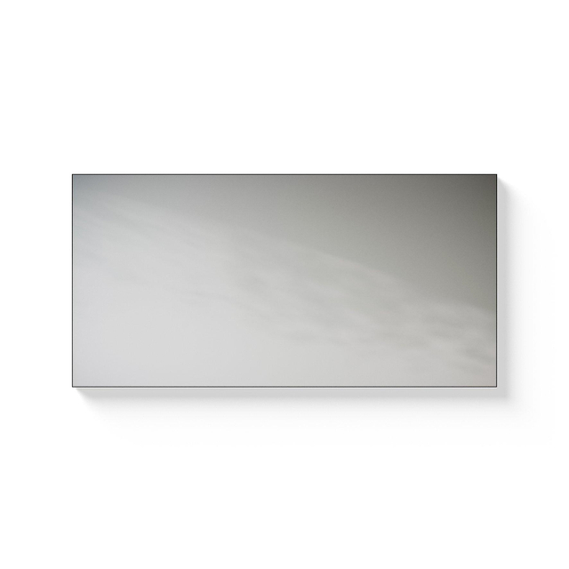 Looox Black Line spiegel - 100X60cm - zwart mat SPBL1000-600