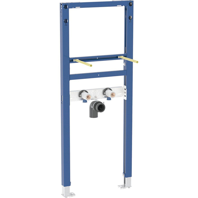 Geberit Duofix wastafel 112cm smalle uitvoering wastafelkraan 111.266.00.2