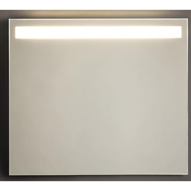 Adema Squared 2.0 badkamerspiegel - 80x70cm - incl. bovenverlichting - LED - sensor schakelaar SW10-80