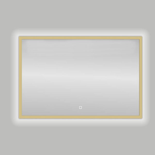 Best Design Nancy Isola LED spiegel 80x60cm aluminium mat goud 4010370