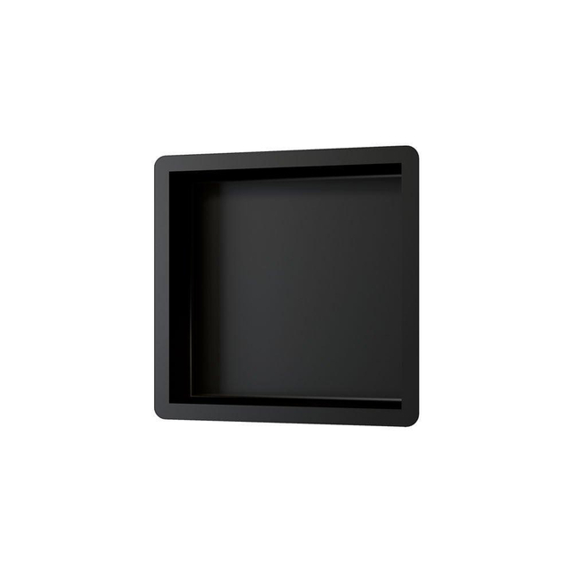 Brauer Black Edition Inbouwnis 30x30cm mat zwart 5-S-145