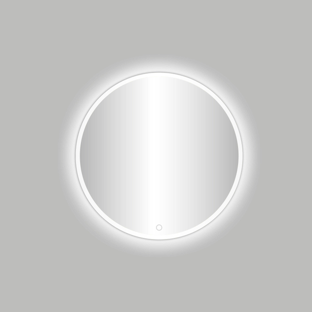 Best Design White Venetië ronde spiegel wit mat incl.led verlichting Ø 60 cm 4009300