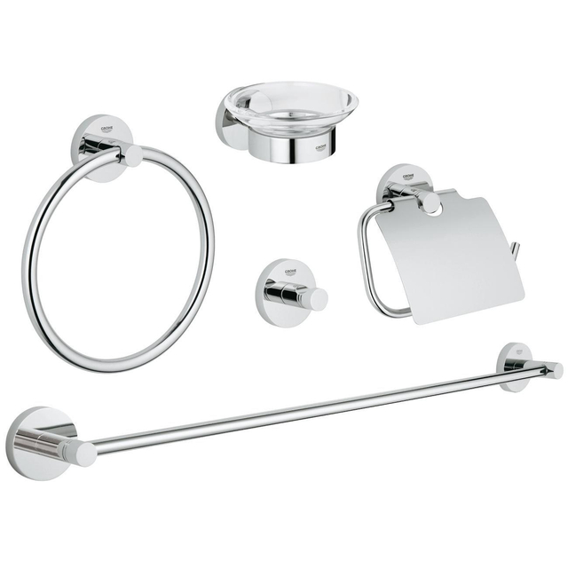 Grohe Essentials accessoireset 5 in 1 chroom 40344001