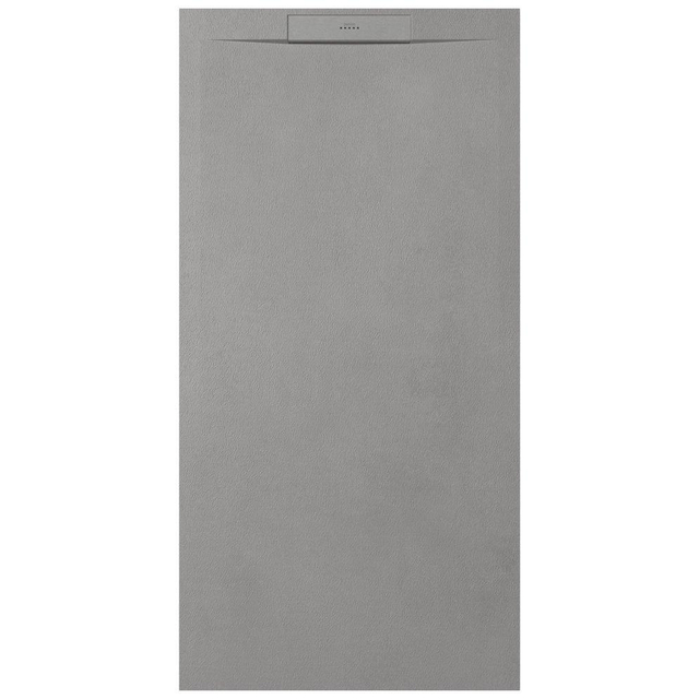 Zenon Essenza West Douchebak - 100x100cm - antislip - antibacterieel - mineraalmarmer - vierkant - Ego pearl (grijs) 400000000000039770