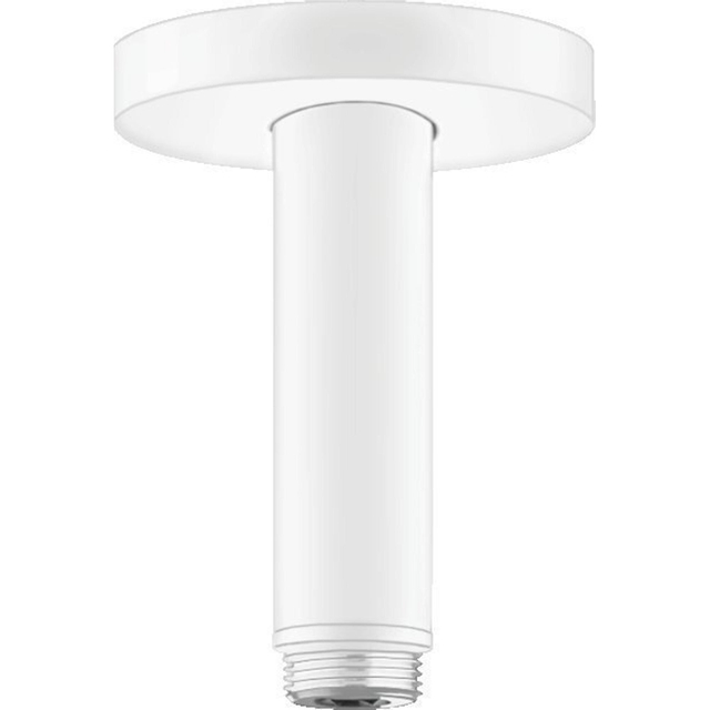 Hansgrohe plafondbevestiging S G 1/2x10cm mat wit 27393700