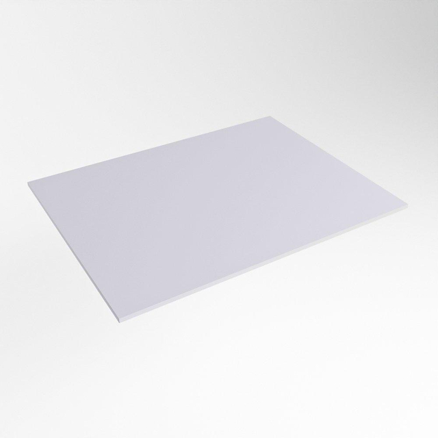 Mondiaz TOP 46 Topblad - 50x46x0.9cm - geschikt voor afdekplaat - Solid surface - Cale TOP46-50X0.9CAL